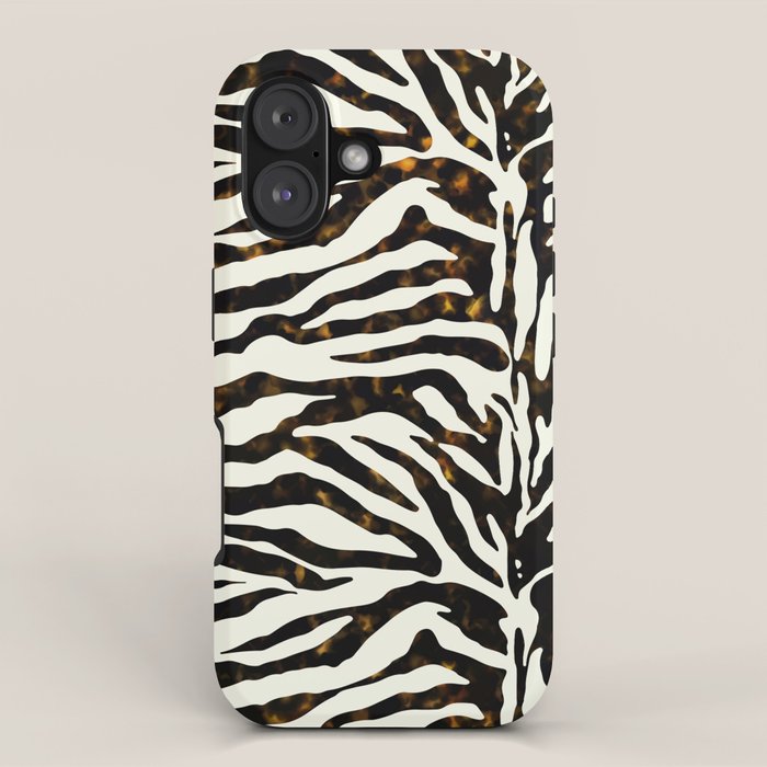 Tortoiseshell Zebra iPhone Case Gallery Image 1