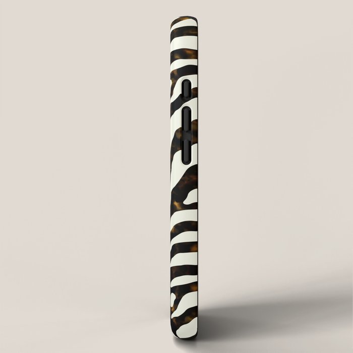 Tortoiseshell Zebra iPhone Case Gallery Image 2