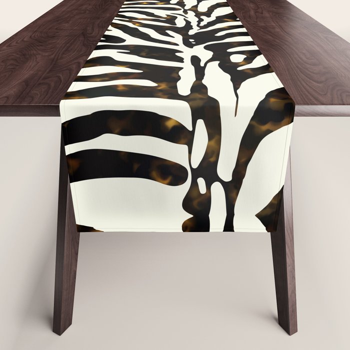 Tortoiseshell Zebra Table Runner Gallery Image 1