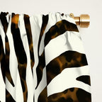 Tortoiseshell Zebra Window Curtain Gallery Image 2