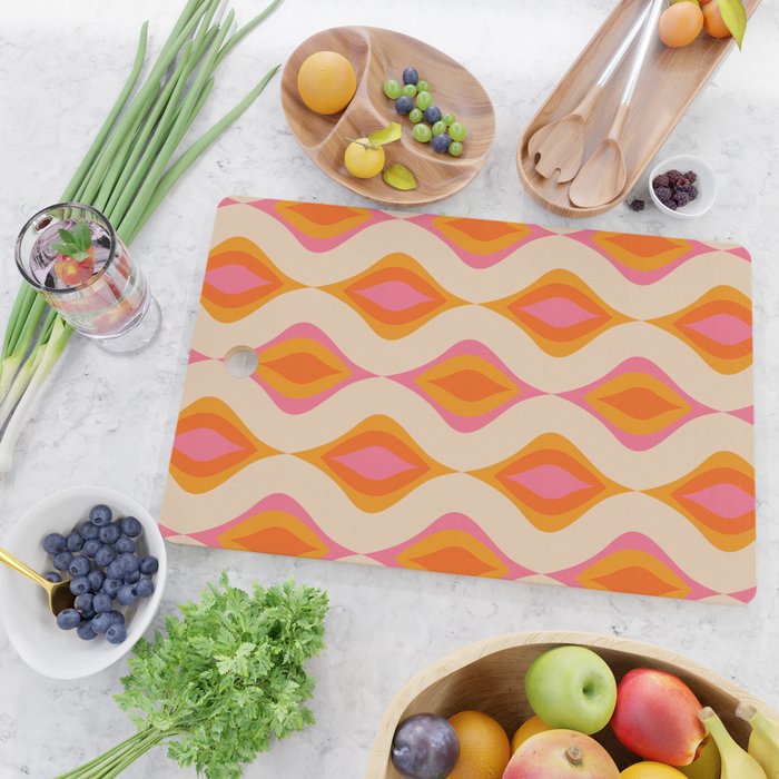 Retro Pattern #1 Cutting Board Gallery Image 2