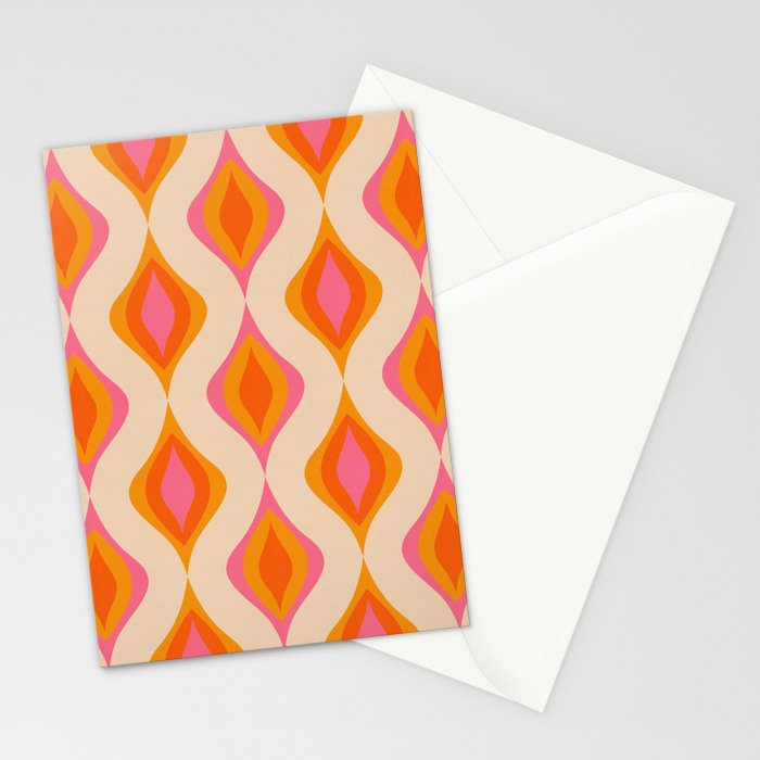 Retro Pattern #1 Stationery Card Gallery Image 2