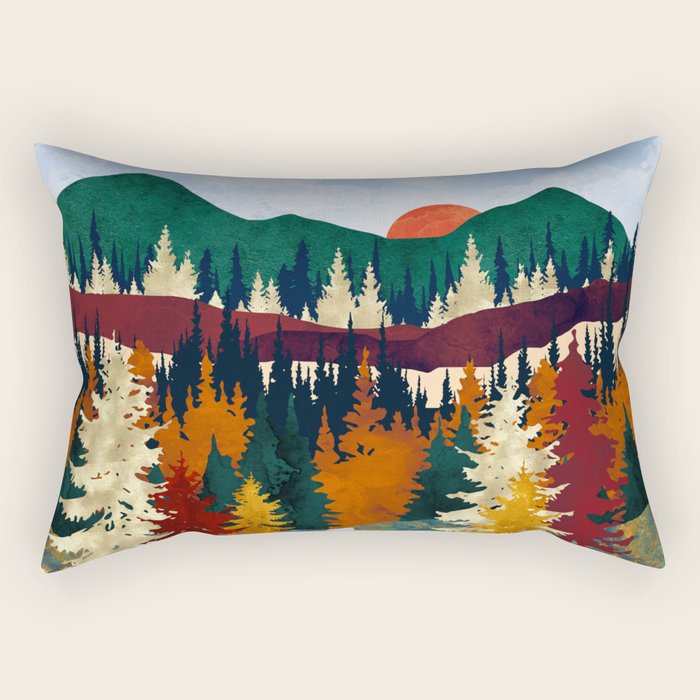Valley Stream Rectangular Pillow Gallery Image 2