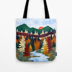 Valley Stream Tote Bag Gallery Image 1