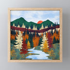 Valley Stream Mini Art Print Gallery Image 1