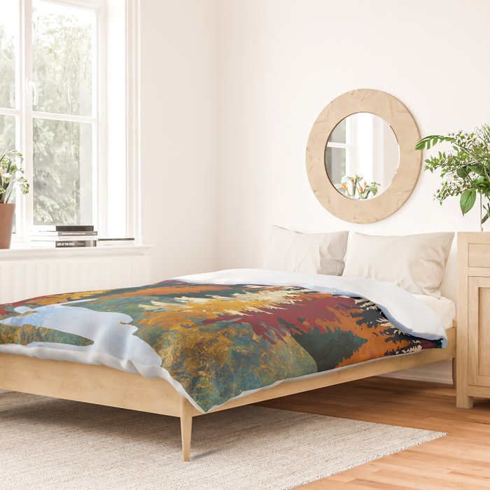 Valley Stream Duvet Cover Gallery Image 2