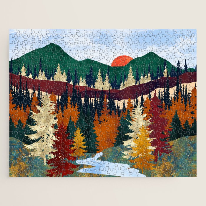 Valley Stream Jigsaw Puzzle Gallery Image 1
