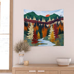 Valley Stream Wall Tapestry Gallery Image 2