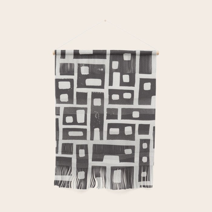 City / Lino Print Wall Hanging Gallery Image 1