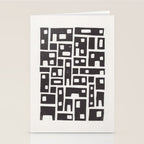 City / Lino Print Stationery Card Gallery Image 2