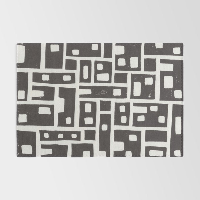 City / Lino Print Rug Gallery Image 2