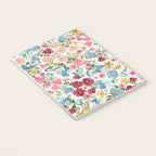 Blooming Cottage Garden Boho Floral Notebook Gallery Image 3
