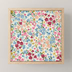 Blooming Cottage Garden Boho Floral Mini Art Print Gallery Image 1