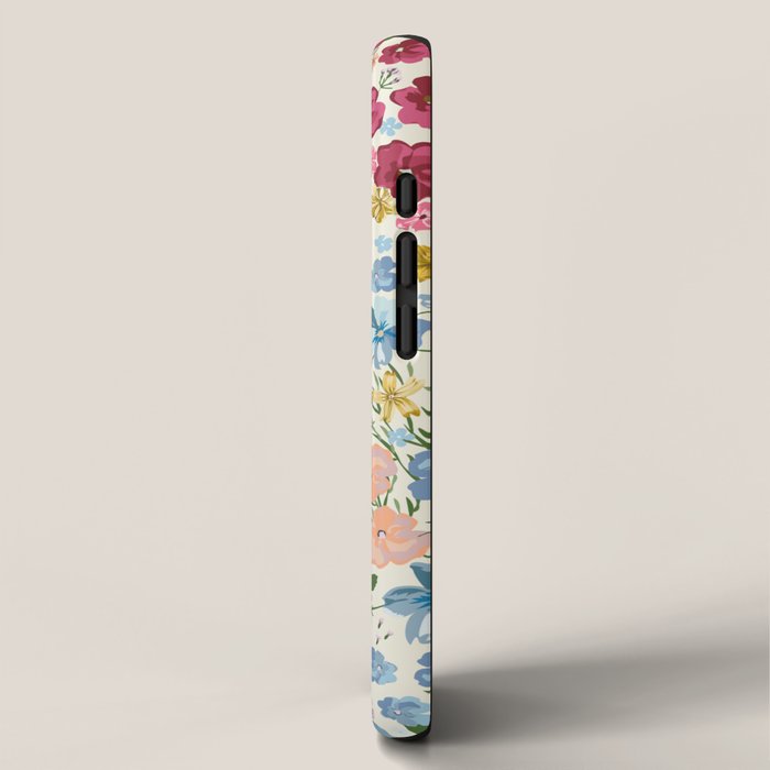 Blooming Cottage Garden Boho Floral iPhone Case Gallery Image 2
