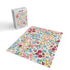 Blooming Cottage Garden Boho Floral Jigsaw Puzzle Gallery Image 2