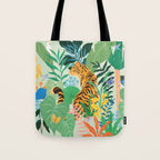 Tiger in Jungle  Tote Bag Gallery Image 1