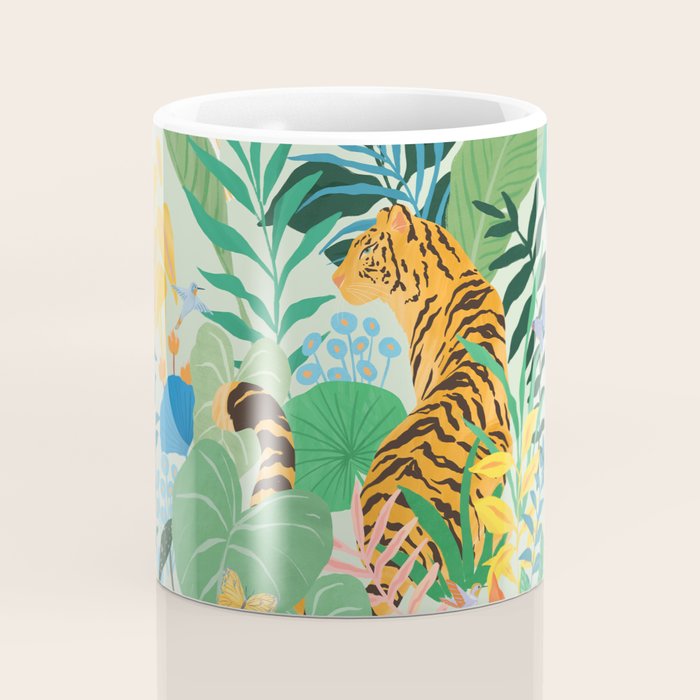 Tiger in Jungle  Coffee Mug Gallery Image 4