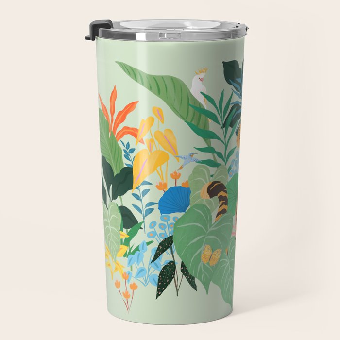 Tiger in Jungle  Travel Mug Gallery Image 3