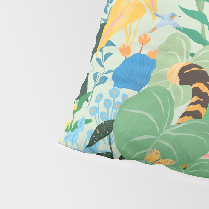 Tiger in Jungle  Pillow Sham Gallery Image 4