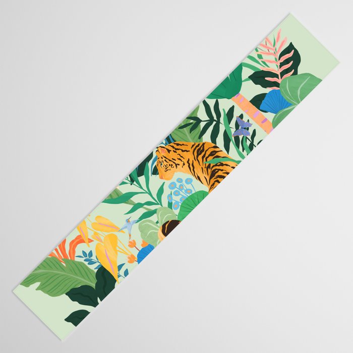 Tiger in Jungle  Table Runner Gallery Image 3