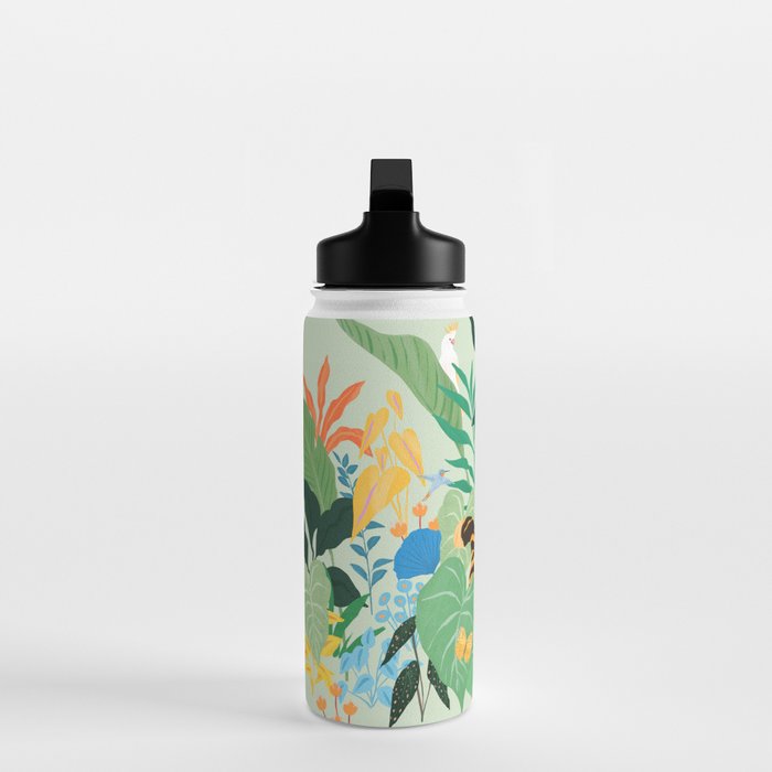 Tiger in Jungle  Water Bottle Gallery Image 3