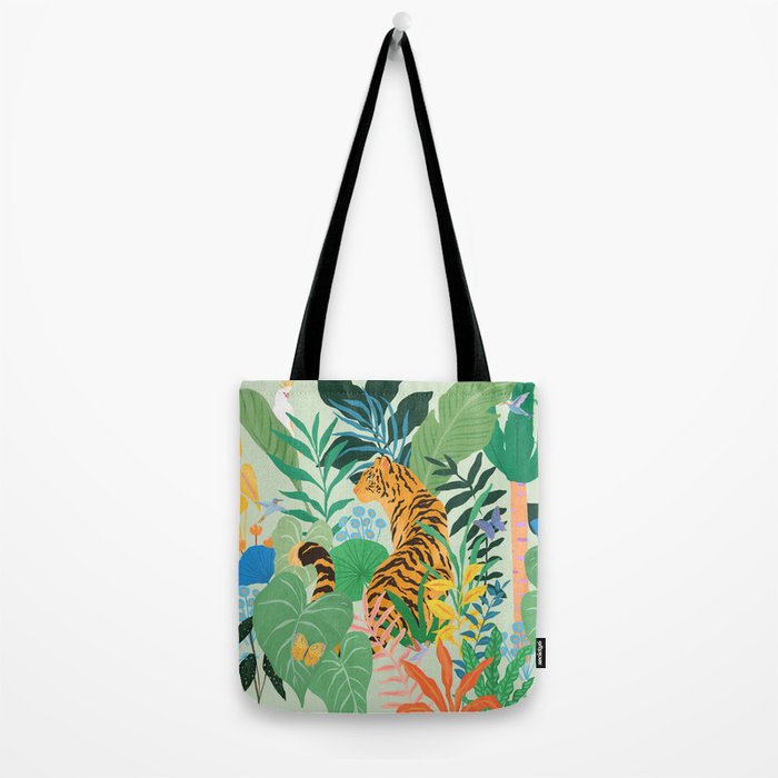 Tiger in Jungle  Tote Bag Gallery Image 2