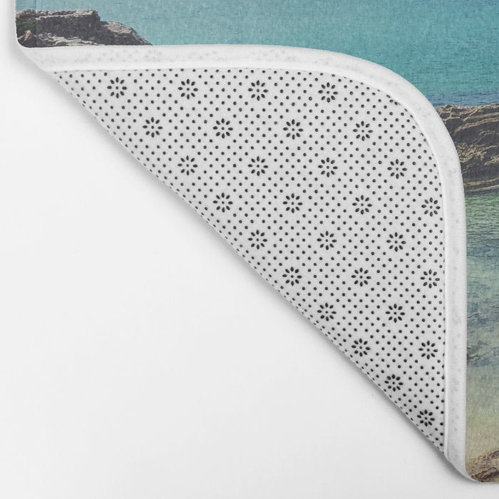 Summer in Donostia San Sebastian Spain Beach Bath Mat Gallery Image 2