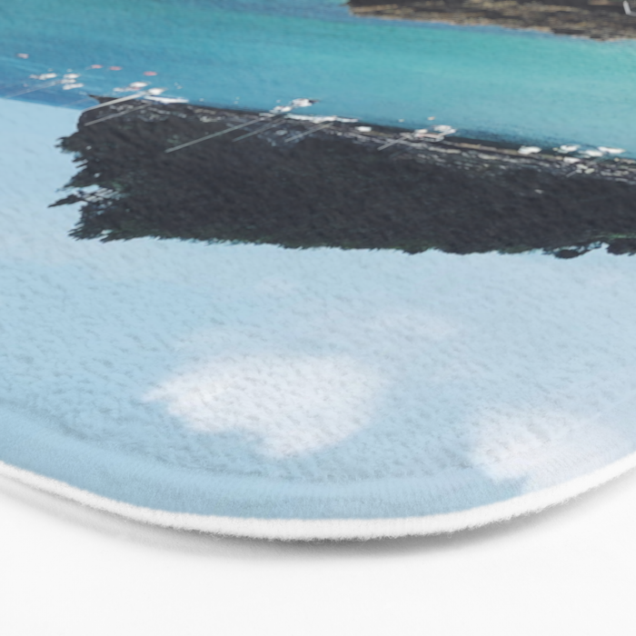 Summer in Donostia San Sebastian Spain Beach Bath Mat Gallery Image 3