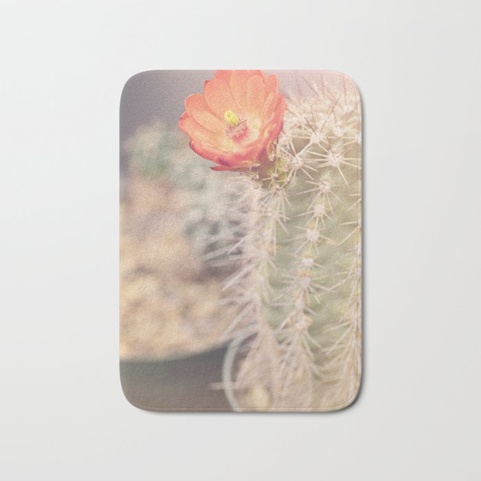Cactus Bloom x West Texas Photography Bath Mat Gallery Image 1