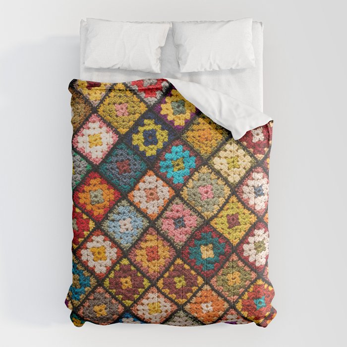 Granny square Comforter Gallery Image 1