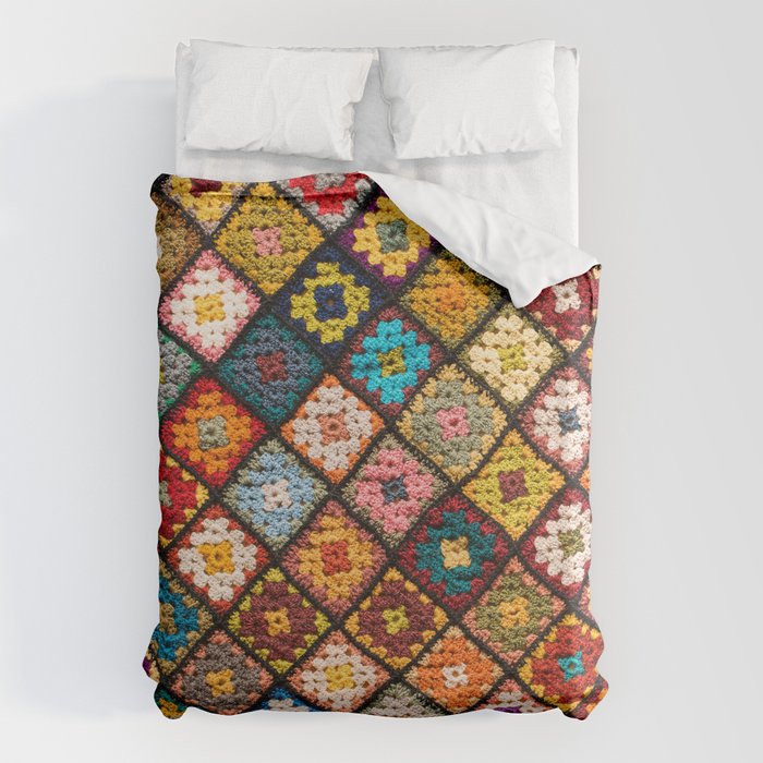 Granny square Duvet Cover Gallery Image 6