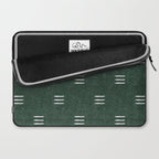 triple dash - green Laptop Sleeve Gallery Image 2