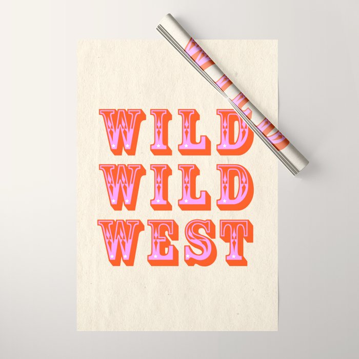 WILD WILD WEST Wrapping Paper Gallery Image 1