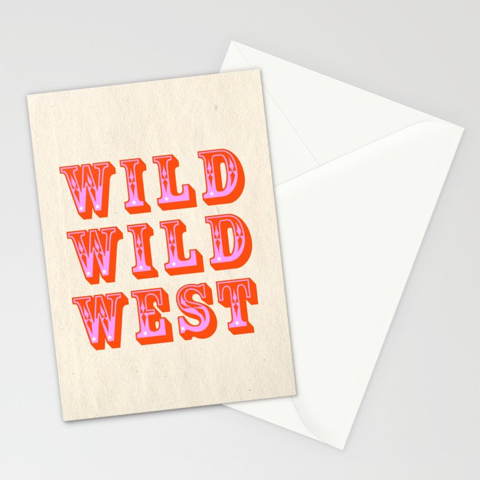 WILD WILD WEST Stationery Card Gallery Image 2