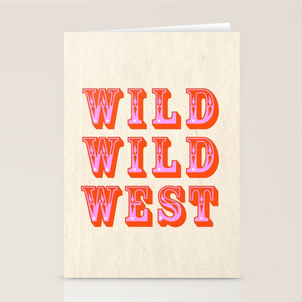 WILD WILD WEST Stationery Card Gallery Image 2