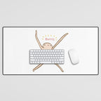 Honest Blob - Butts Desk Mat Gallery Image 1