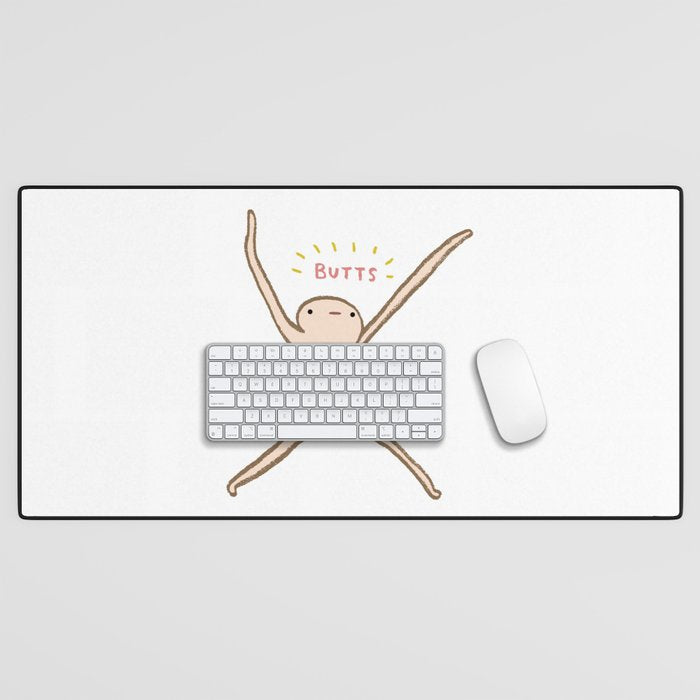 Honest Blob - Butts Desk Mat Gallery Image 1