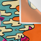 Fired Up Female Wall Tapestry Gallery Image 3