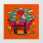 Fired Up Female Wood Wall Art Gallery Image 1