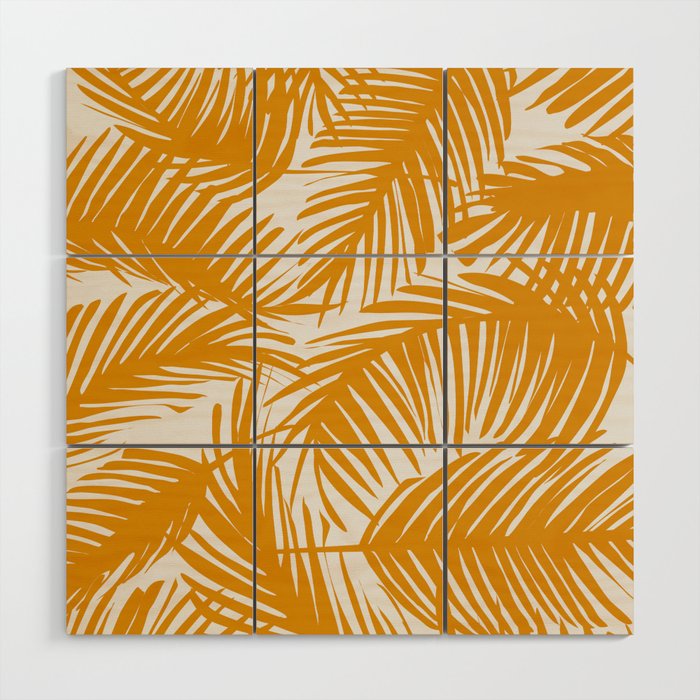 Tropical Pattern 02B Wood Wall Art Gallery Image 1