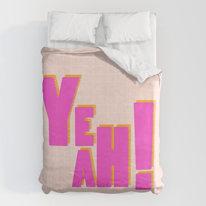 YEAH! Duvet Cover Gallery Image 1