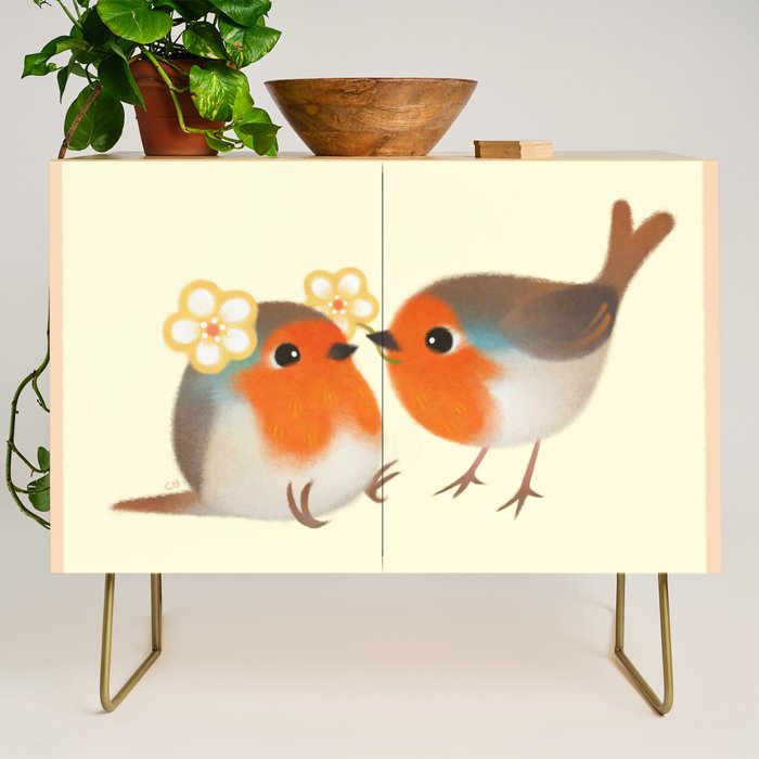 Flowers for you Credenza Gallery Image 1