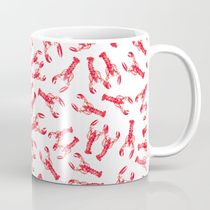 Watercolor Lobster Coffee Mug Gallery Image 1