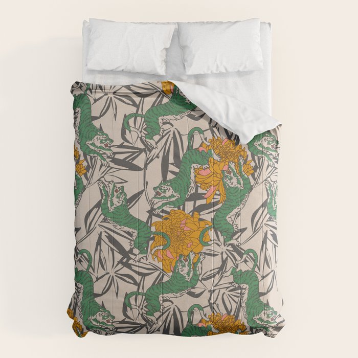 BENGAL MAYA TIGER Comforter Gallery Image 1