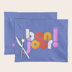 bonjour! french design Placemat Gallery Image 1
