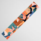 Human Relationships, Abstract People Emotional Entanglement Concept, Eclectic Pastel Bohemian Feelings, Love Friendship Contemporary Modern Painting  Table Runner Gallery Image 3