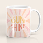 Sunshine Hand Lettering Coffee Mug Gallery Image 1