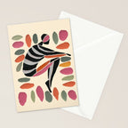 Dance of Shapes Stationery Card Gallery Image 2