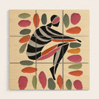 Dance of Shapes Wood Wall Art Gallery Image 1