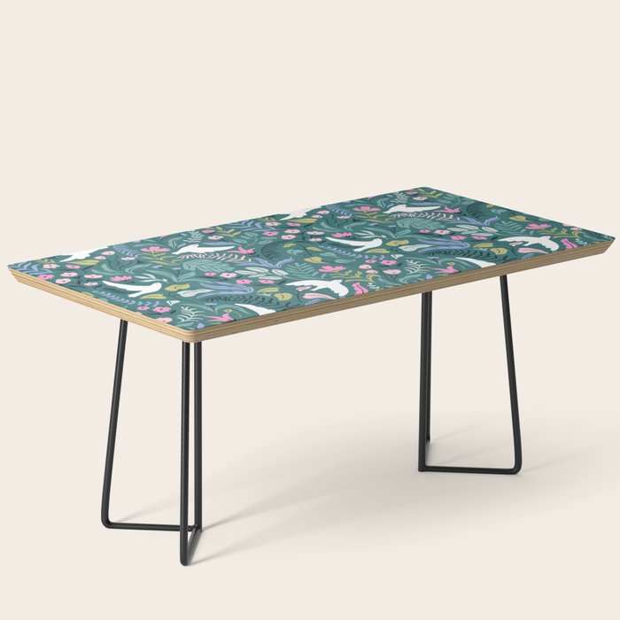 Garden and birds Coffee Table Gallery Image 1